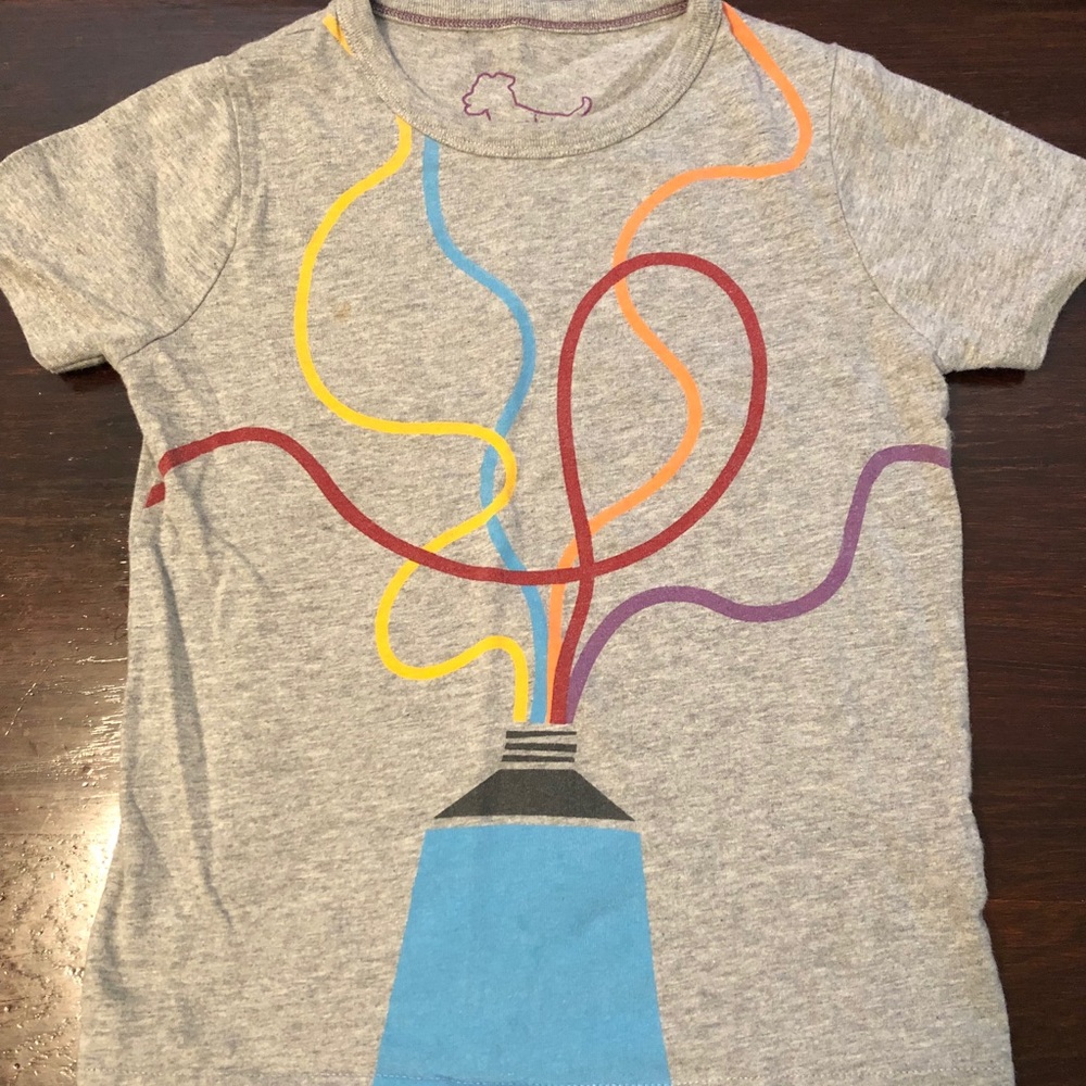 Mini Boden 3/4 Art Tee GUC